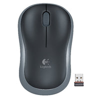 Logitech Wireless Mouse M185 - Swift Gray - The Alux Company