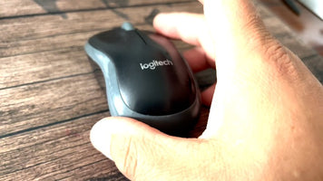 Logitech B220 Silent Mouse (Black, 910-005553) - Brand New - The Alux Company