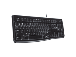 Logitech Wired Keyboard K120 - 920-002478 - Black - The Alux Company