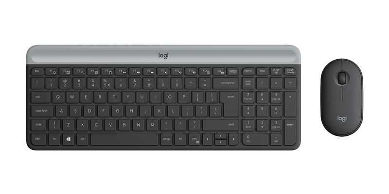 Logitech MK470 Slim Wireless Keyboard and Mouse Combo - The Alux Company