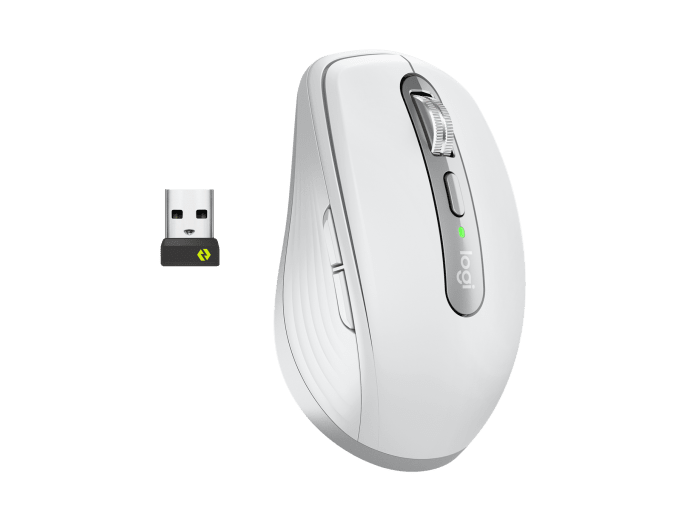 Logitech MX Anywhere 3 Bluetooth Darkfield Mouse for Mac - Grey - The Alux Company